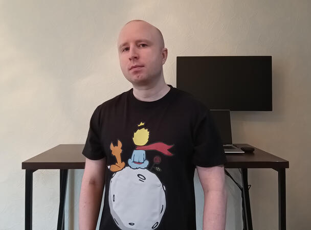 At My Working Desk At My Working Desk